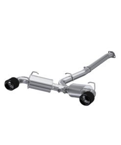 MBRP 13-22 Subaru BRZ 2.0L/ 2.4L 3in Dual Split Rear Cat Back w/CF Tips- T304
