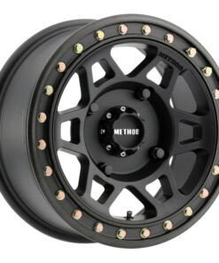 Method MR405 UTV Beadlock 15x7 5+2/+38mm Offset 4x156 132mm CB Matte Black w/BH-H24100 Wheel