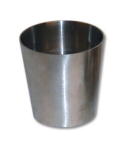 Vibrant 3.0in x 1.5in T304 Stainless Steel Straight Reducer - 6in Length