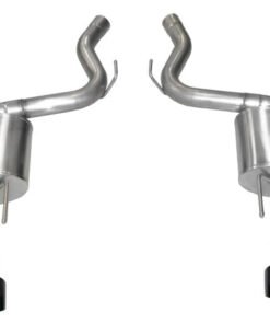 Corsa 18-19 Ford Mustang 5.0L V8 3in Sport Axle-Back Dual Rear Exit w/ 4in Black PVD Pro-Series Tips