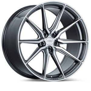 Vossen HF-3 20x10.5 / 5x114.3 / ET45 / Deep Face / 73.1 - Gloss Graphite Polished