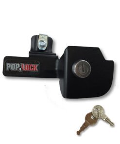 Pop & Lock PL1100 Black Steel Manual Tailgate Lock for 99-07 Silverado/Sierra
