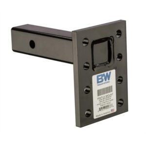 B&W Trailer Hitches PMHD14004 Heavy-Duty Pintle Mount Plate (Black)