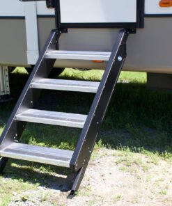 MORryde STP54-011H Aluminum Silver Quick Connect 2 Entry Steps