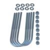 Rubicon Express U-Bolt Kit for CJ with M20 Rear Axle for 1976-1986 Jeep CJ5/ CJ7/ CJ8 Scrambler