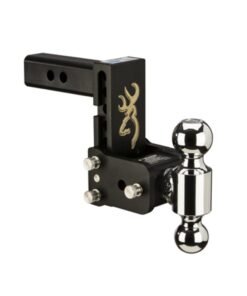 B&W Trailer Hitches TS10037BB Tow & Stow 2 Inch Receiver Hitch (Browning logo)