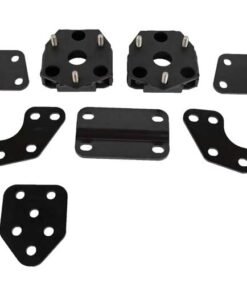 Zone Offroad ZOND2300 Front Differential Relocation Drop Kit for Dodge Ram 1500
