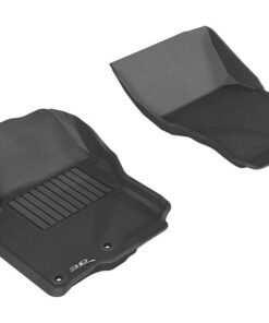 3D MAXpider 2005-2019 Nissan Frontier Crew/King Cab Kagu 1st Row Floormat - Black