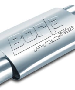 Borla Pro-XS 2in Tubing 14in x 4in x 9.5in Oval Offset/Offset Muffler