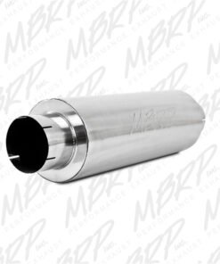 MBRP Universal Quiet Tone Muffler 5in Inlet /Outlet 8in Dia Body 31in Overall