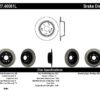 StopTech 04-08 Acura TL / 03-09 honda Element Slotted & Drilled Left Rear Rotor
