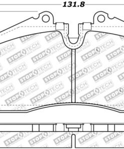 StopTech Street Touring ST-40 4 Piston Front Caliper Brake Pads