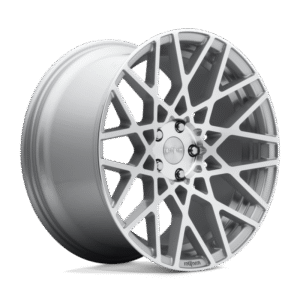 Rotiform R110 BLQ Wheel 18x8.5 5x112 45 Offset - Gloss Silver Machined