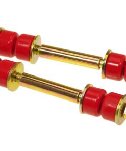 Prothane Universal End Link Set - 4 1/4in Mounting Length - Red