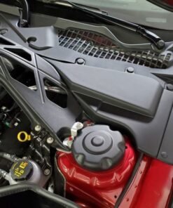JLT 2020 Shelby GT500 Black Textured Master Cylinder Cover