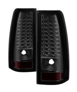 Xtune Chevy Silverado 1500/2500/3500 99-02 99-03 LED Tail Lights Smoke ALT-ON-CS99-LED-SM