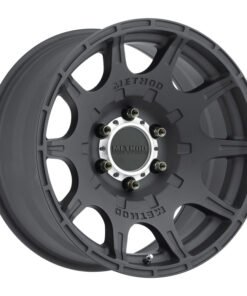 Method MR308 Roost 17x8.5 0mm Offset 6x5.5 106.25mm CB Matte Black Wheel