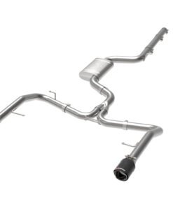 afe 19-21 VW Jetta GLI L4-2.0L (t) MACH Force-Xp 3in to 2-1/2in SS Cat-Back Exhaust System Carbon
