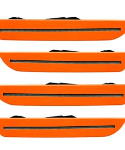 Oracle 10-14 Ford Mustang Concept Sidemarker Set - Tinted - Competition Orange (CY)