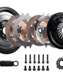 DKM Clutch 09-10 BMW 135i Segmented Ceramic Twin Disc Clutch Kit w/Flywheel