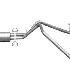 Gibson 11-18 Ram 1500 Big Horn 5.7L 2.25in Cat-Back Dual Split Exhaust - Black Elite