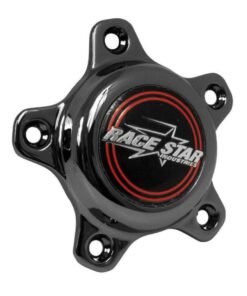 Race Star 5 Lug Cap Short Plastic Dark Star (incl. Medallion & Screws)