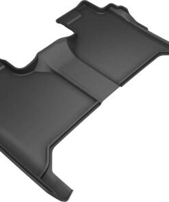 3D MAXpider 2019-2020 GMC/Chevrolet Sierra 1500/Silverado 1500 Kagu 2nd Row Floormats - Black