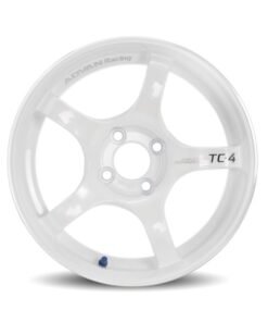 Advan TC4 18x8 +45 5-114.3 Racing White Wheel