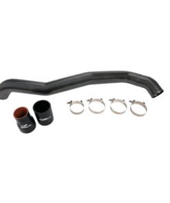 Wehrli 11-16 Chevrolet 6.6L LML Duramax Driver Side 3in Intercooler Pipe - WCFab Grey