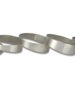 Vibrant 3.5in. O.D. Titanium Pie Cuts - Bag of 5