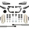 Fabtech 2019 Ford Ranger 4WD 3.5in Ball Joint UCA System w/Rear DL 2.25 Shocks & Intrusion Beam Kit