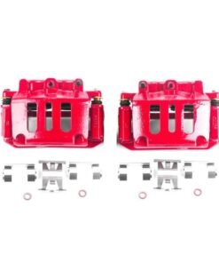 Power Stop 98-02 Ford Crown Victoria Front Red Calipers w/Brackets - Pair