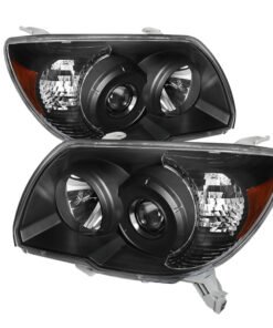 Xtune Toyota 4Runner 06-09 Crystal Headlights Black HD-JH-T4R06-AM-BK