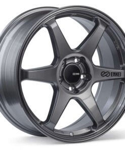 Enkei T6R 18x8 45mm Offset 5x112 Bolt Pattern 72.6 Bore Gloss Gunmetal Wheel