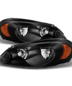 Xtune Chevy Impala 06-13 Monte Carlo 06-07 Crystal Headlights Black HD-JH-CIM06-AM-BK