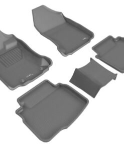 3D MAXpider 20-21 Subaru Legacy/Outback Kagu 1st Row Floormat - Gray