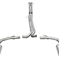 Corsa 10-13 Ford Taurus SHO 3.5L V6 Turbo Polished Sport Cat-Back Exhaust