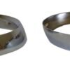 Crown Automotive 5460087K Pair of Chrome Headlight Bezels for 1972-1986 Jeep CJ