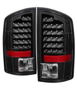 Xtune Dodge Ram 07-08 1500 / Ram 07-09 2500/3500 LED Tail Lights Black ALT-JH-DR07-LED-BK