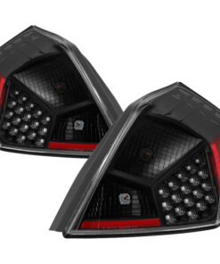 xTune Nissan Altima 07-12 Sedan LED Tail Lights - Black ALT-JH-NA07-4D-LED-BK