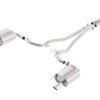 Borla S Type Cat Back 15-17 Ford Mustang 2.3L EcoBoost MT/AT 2.25in pipe 4in tip