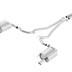 Borla S Type Cat Back 15-17 Ford Mustang 2.3L EcoBoost MT/AT 2.25in pipe 4in tip