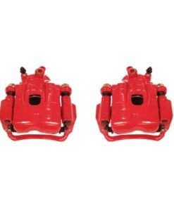 Power Stop 95-04 Toyota Tacoma Front Red Calipers w/Brackets - Pair
