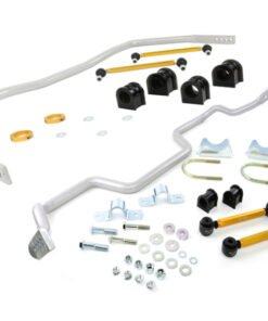 Whiteline Front and Rear Adj Swaybar Combo with Links & Locks 05-14 Ford Mustang S197