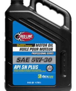 Red Line Pro-Series DEX1G2 SN+ 5W30 Motor Oil - 5 Quarts - Case of 3