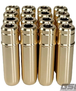 GSC P-D Ford 5.0L Coyote Gen 1/Gen 2 (STD) Intake/Exhaust Valve Guide w/Stopper - Set of 16