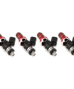Injector Dynamics ID1050X Injectors - 48mm Length - Mach Top to 11mm - Denso Low Cushion (Set of 4)