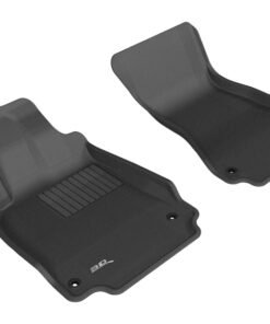 3D MAXpider 2012-2018 Audi A6/A7/S6/S7/RS7 Kagu 1st Row Floormat - Black