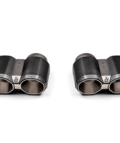 Akrapovic 2021+ BMW M3 (G80)/M4 (G82) Tail Pipe Set (Black Carbon)
