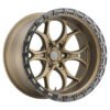 Weld Ledge Six 20x10 / 6x139.7 BP / ET13 / BS6.00 Satin Black Wheel